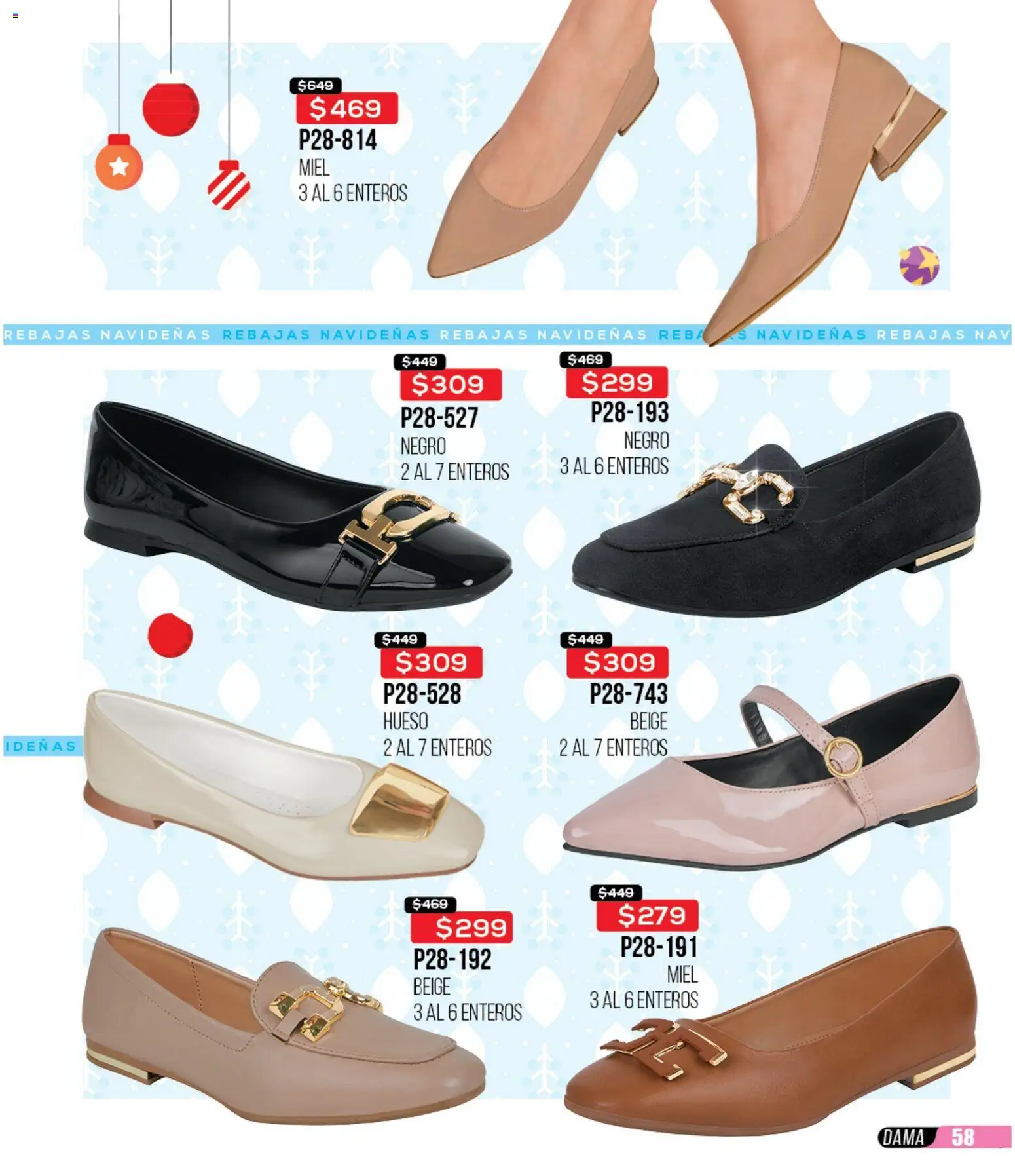 Nuevas ofertas de Cklass válidas en toda la República Mexicana desde el 30.11.2025. ¡Encuentra las mejores ofertas en Cklass catálogo Rebajas Navideñas Calzado! | Página: 59