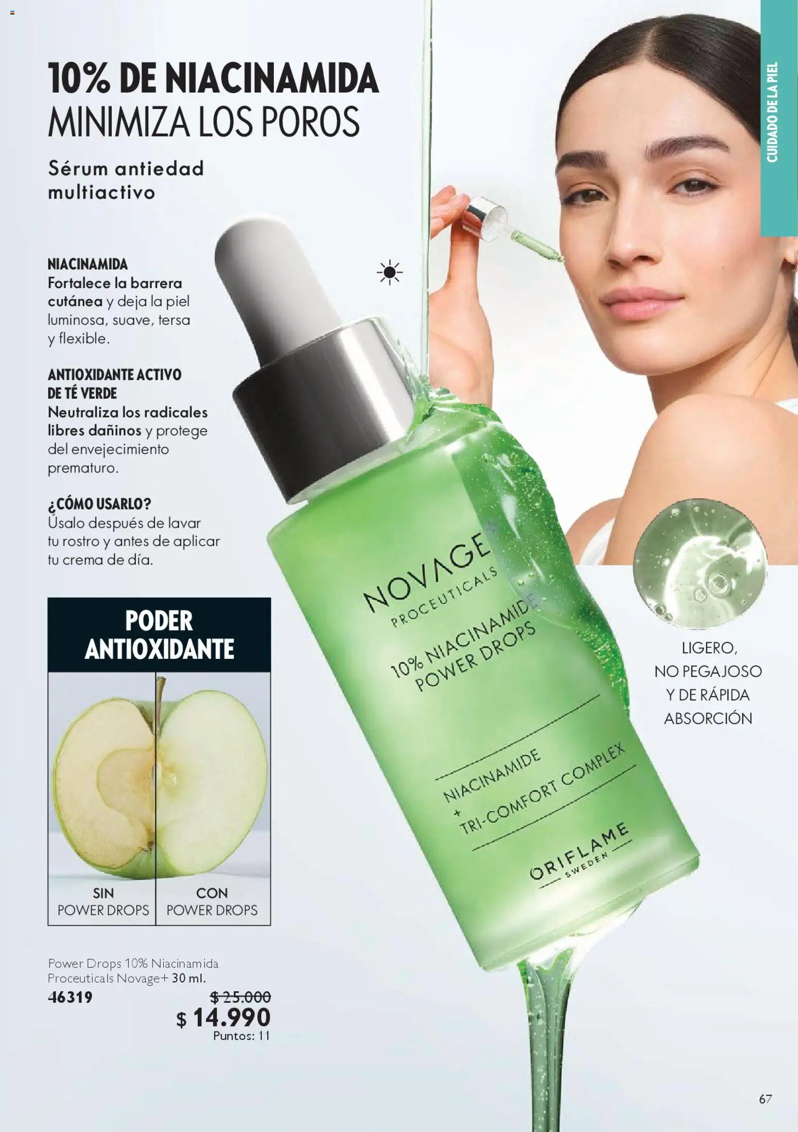 Oriflame catálogo │ válido desde el 07.03.2026 | Página: 75 | Productos: Té, Crema, Serum