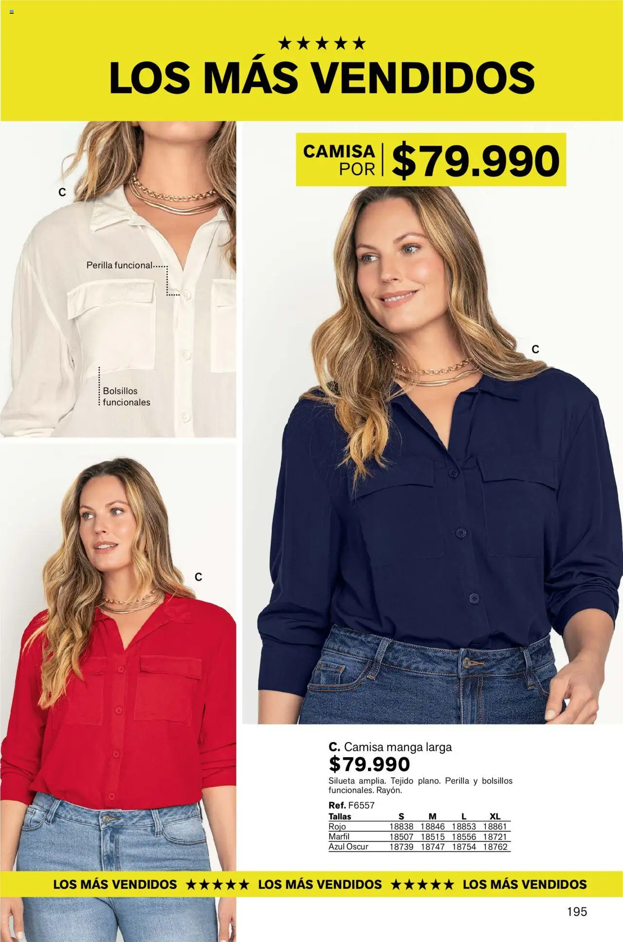 Leonisa revista - valida desde el 12.09.2025 | Página: 195 | Productos: Camisa