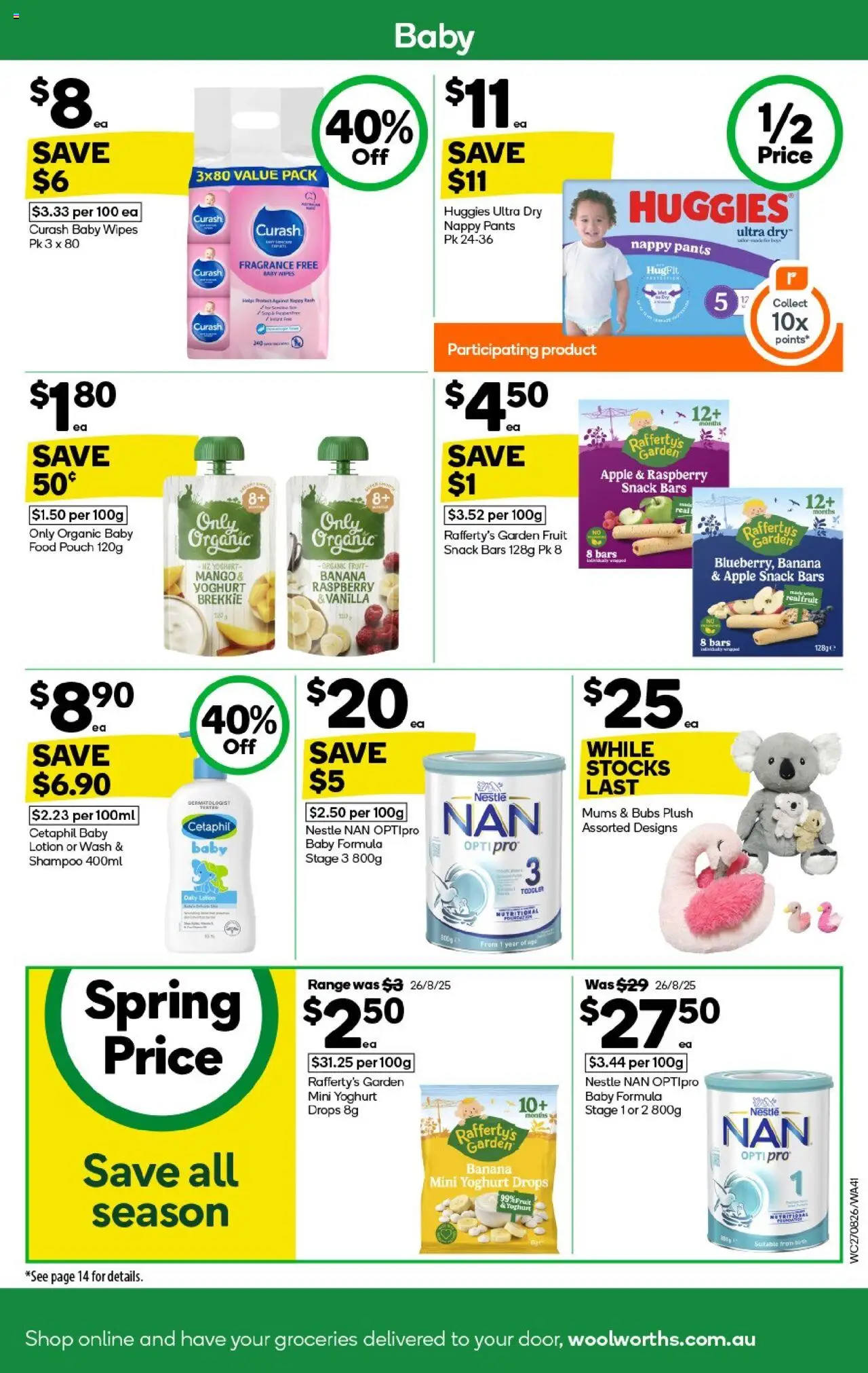 Woolworths catalogue - valid from 27.08.2025 | Page: 41 | Products: Shampoo, Lotion, Pants, Mango