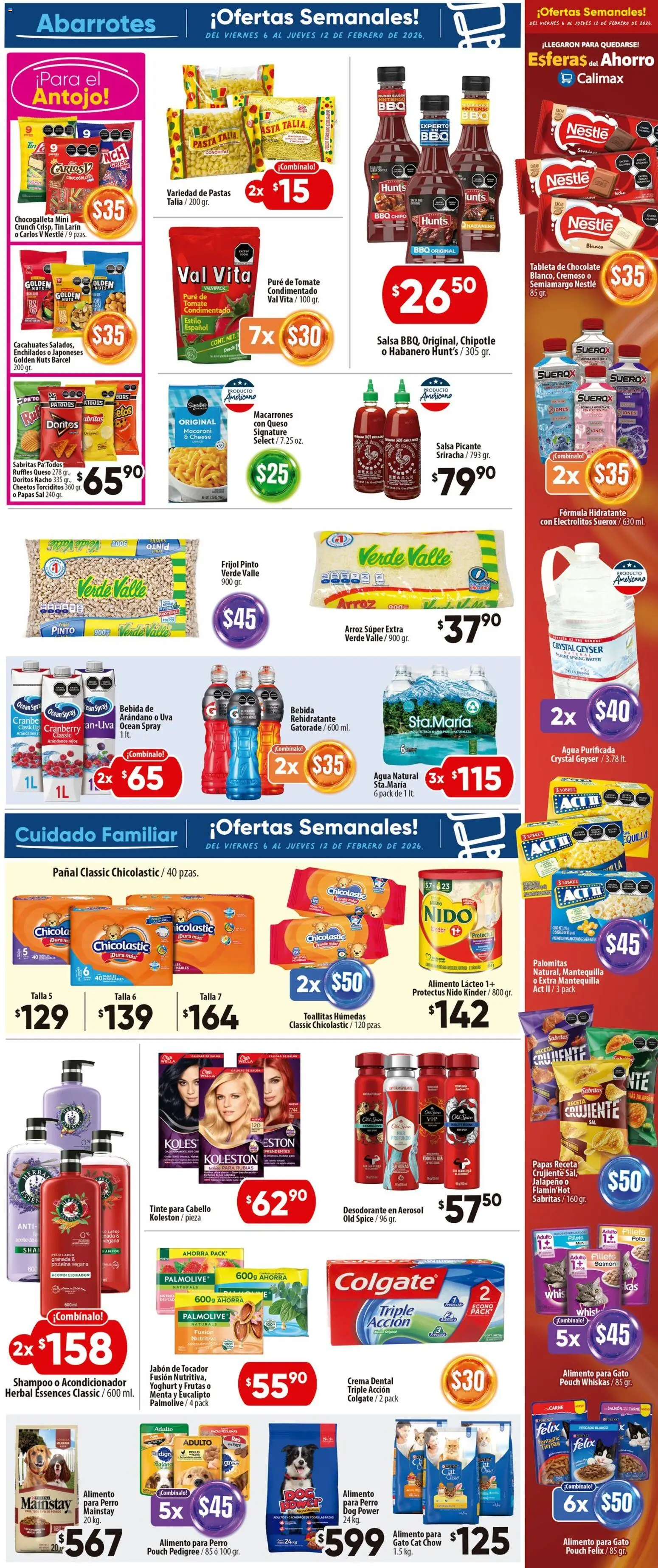 Nuevas ofertas de Calimax válidas en toda la República Mexicana desde el 06.02.2026. ¡Encuentra las mejores ofertas en Calimax folleto Tecate! | Página: 5