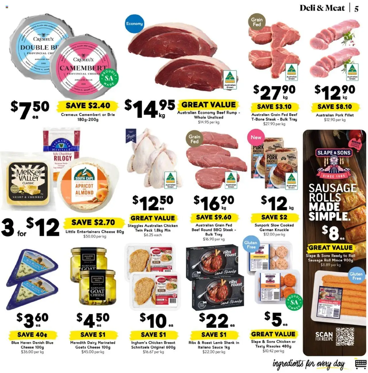 Drakes catalogue - valid from 18.06.2025 | Page: 5 | Products: Chicken, Meat, Cream, Steak