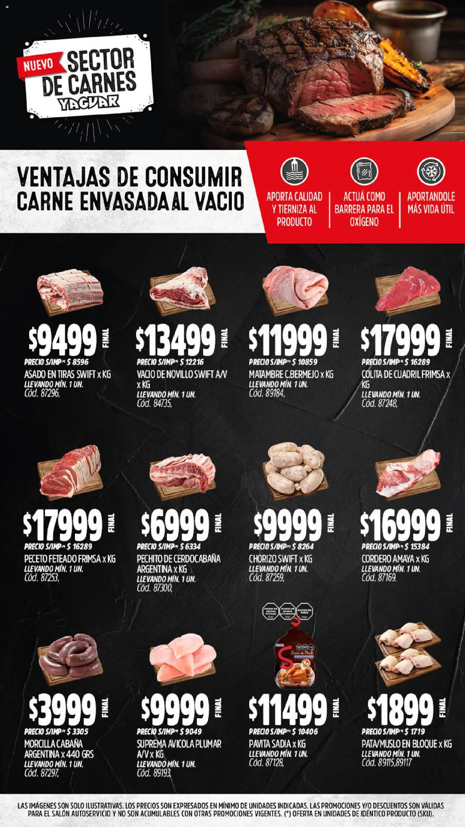 Yaguar catálogo │ válido desde el 15.12.2025 | Página: 5 | Productos: Chorizo, Morcilla