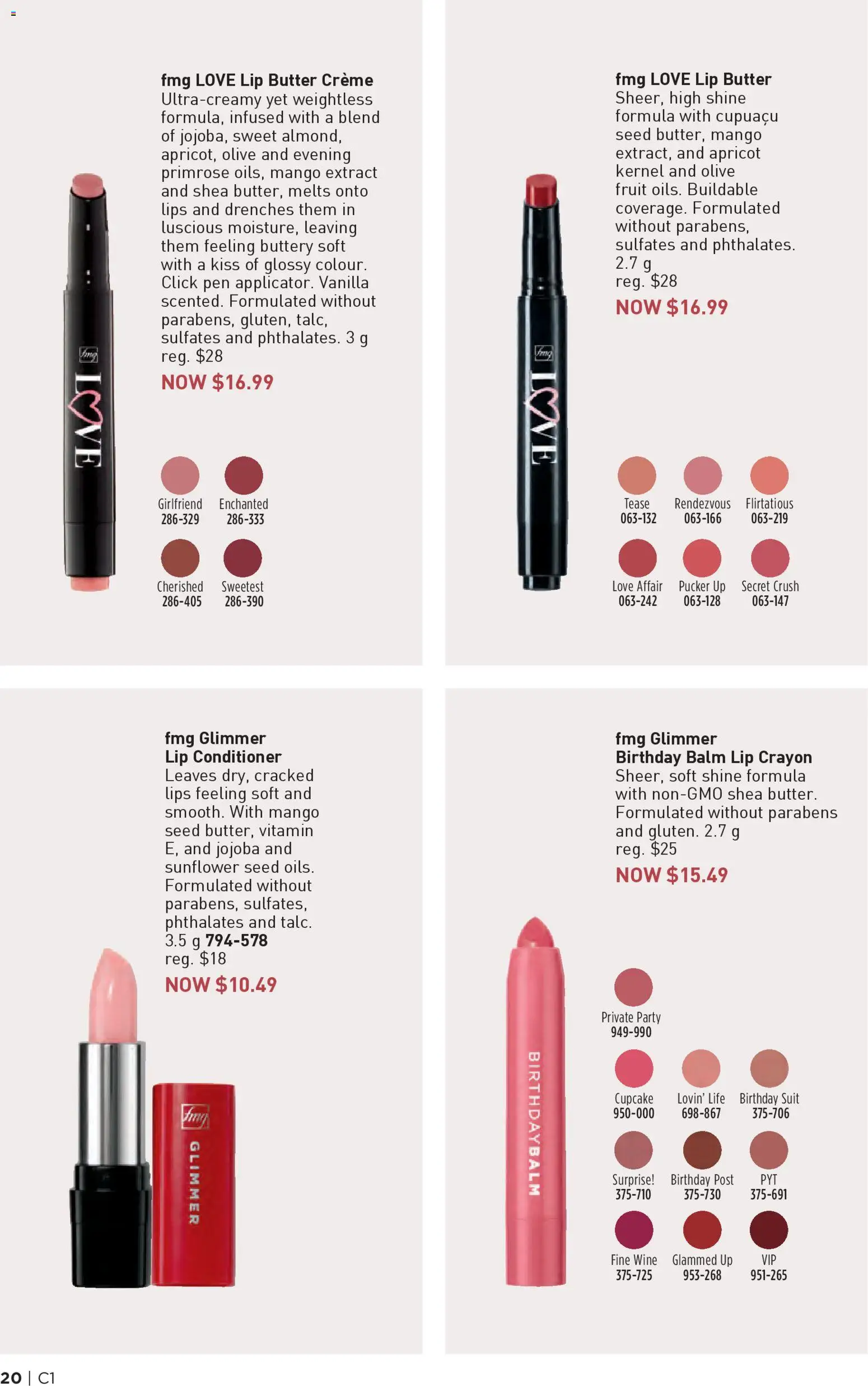 Avon flyer valid from 01.01.2026 | Page: 20 | Products: Conditioner, Butter, Wine, Suit