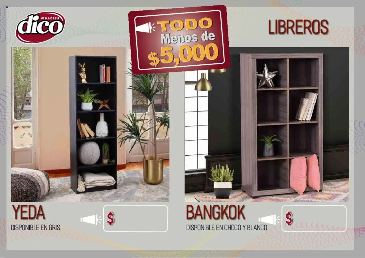 Nuevas ofertas de Muebles Dico válidas en toda la República Mexicana desde el 12.02.2025. ¡Encuentra las mejores ofertas en Muebles Dico catálogo Todo Menos! | Página: 55