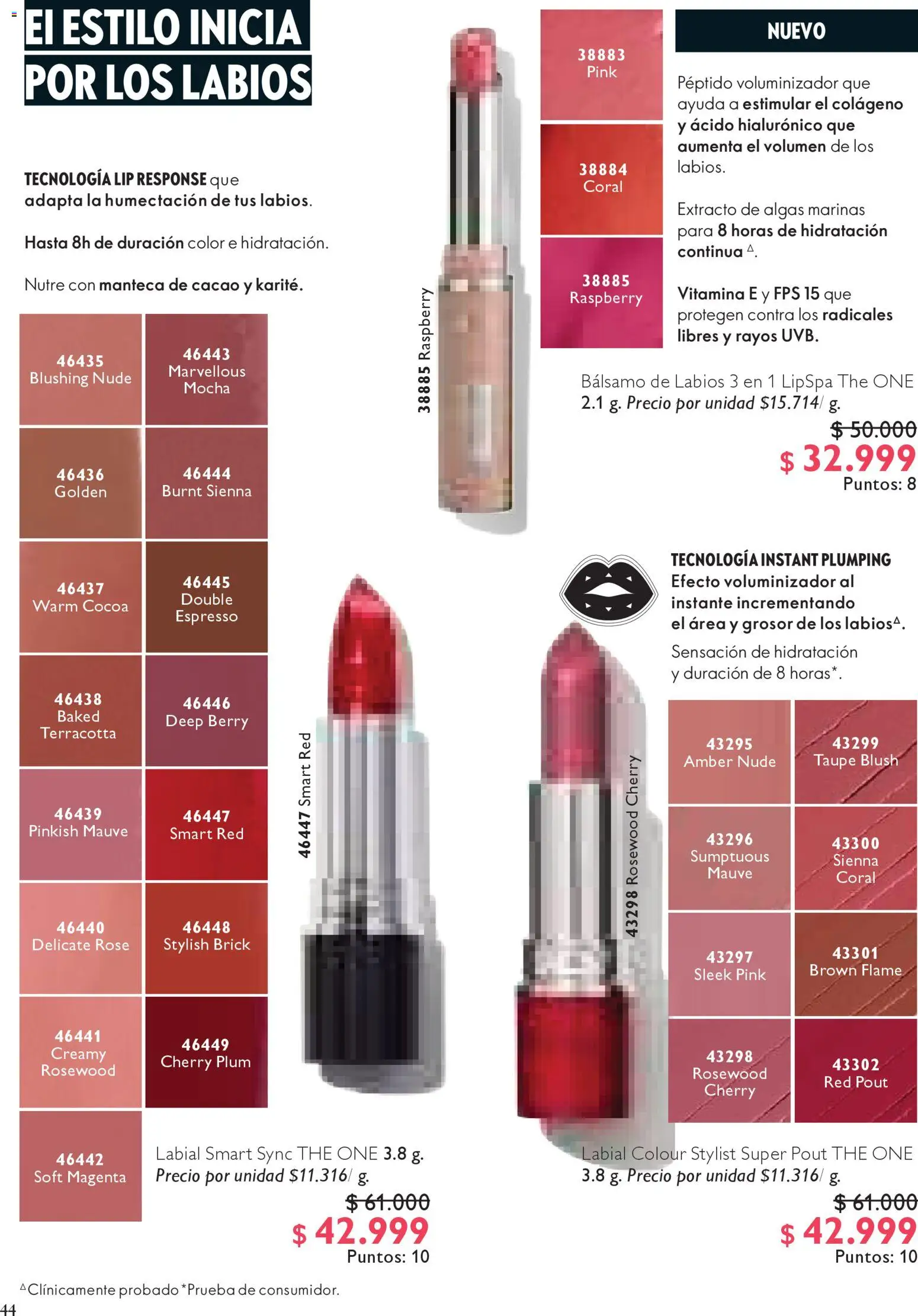 Oriflame revista - valida desde el 15.11.2025 | Página: 44 | Productos: Bálsamo, Manteca
