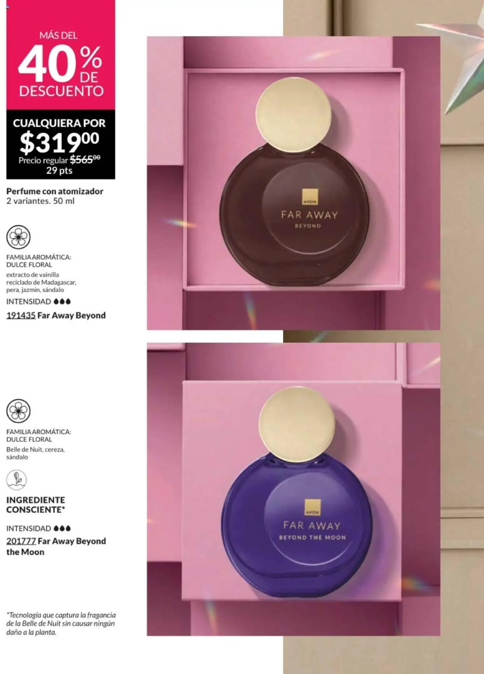 Nuevas ofertas de AVON válidas en toda la República Mexicana desde el 28.11.2025. ¡Encuentra las mejores ofertas en AVON campaña 18 2025! | Página: 18 | Productos: Perfume, Fragancia