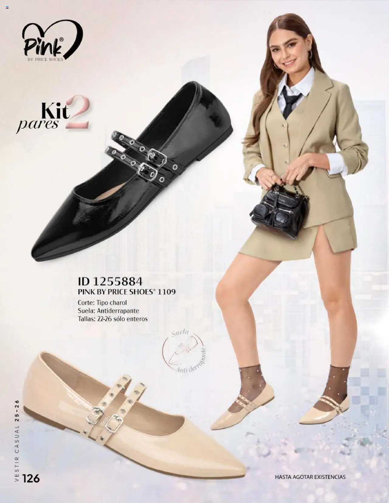 Nuevas ofertas de Price Shoes válidas en toda la República Mexicana desde el 25.09.2025. ¡Encuentra las mejores ofertas en Price Shoes - Catálogo Vestir Casual! | Página: 126