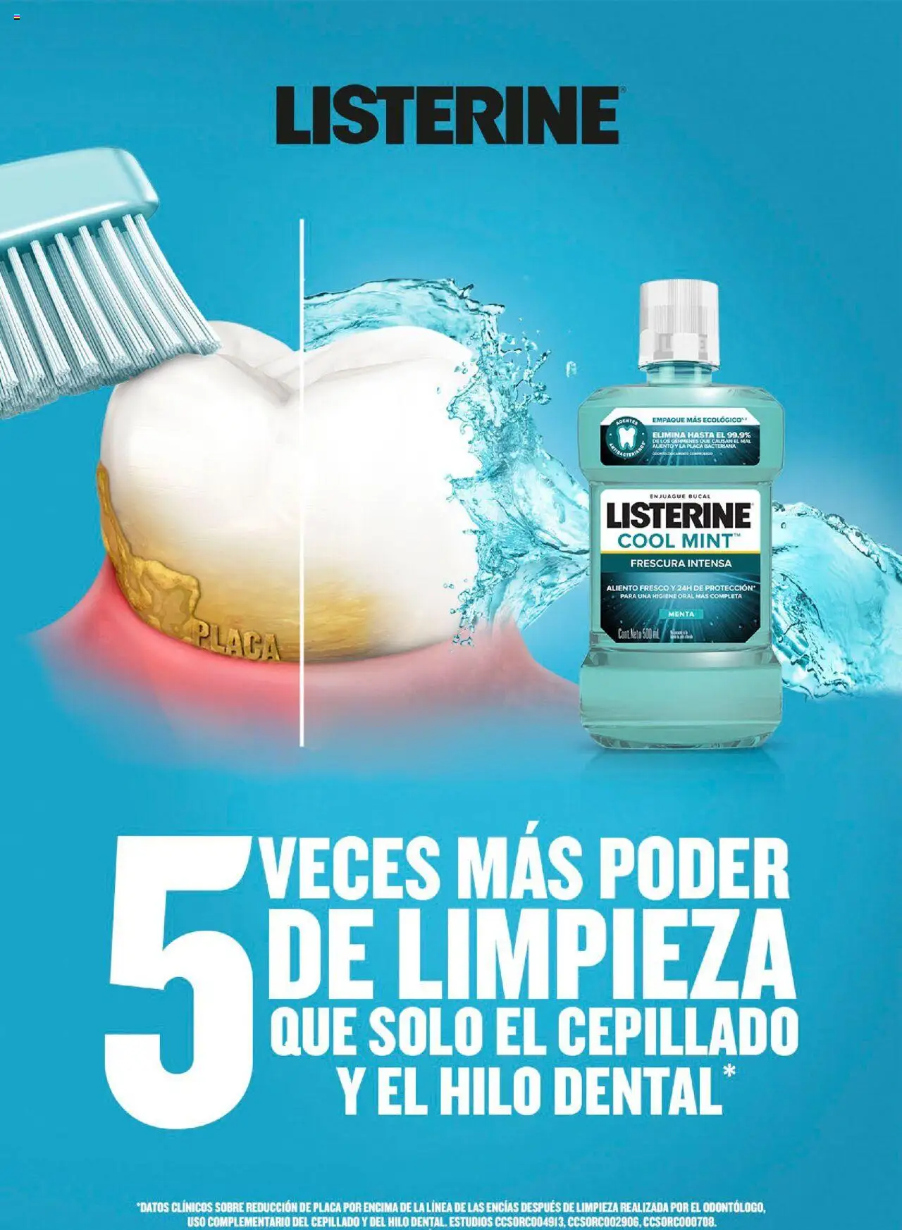 Nuevas ofertas de Chedraui válidas en toda la República Mexicana desde el 02.05.2025. ¡Encuentra las mejores ofertas en Chedraui folleto Vive Bella! | Página: 80 | Productos: Enjuague bucal, Hilo dental, Sobre