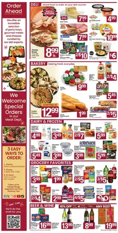Preview of Shaw's weekly ads valid from 12.12.2025 | Page: 2 | Products: Milk, Cheese, Pasta, Cupcake