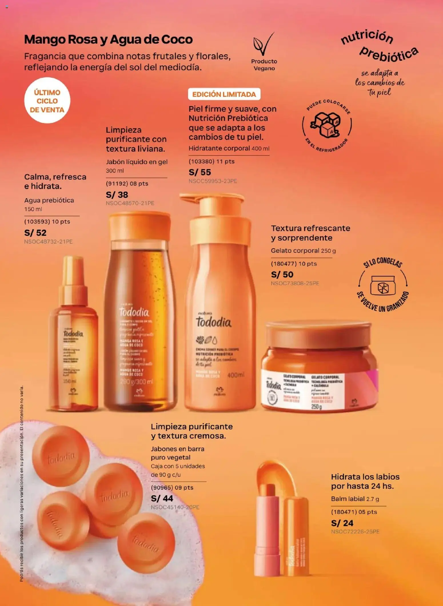 Catálogo Natura válido desde 20.02.2026 | Página: 92 | Productos: Jabón, Caja, Fragancia