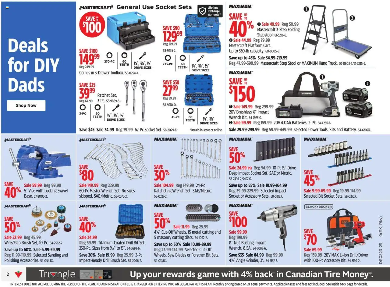 Canadian Tire flyer valid from 30.05.2025 | Page: 2 | Products: Game, Brush, Socket