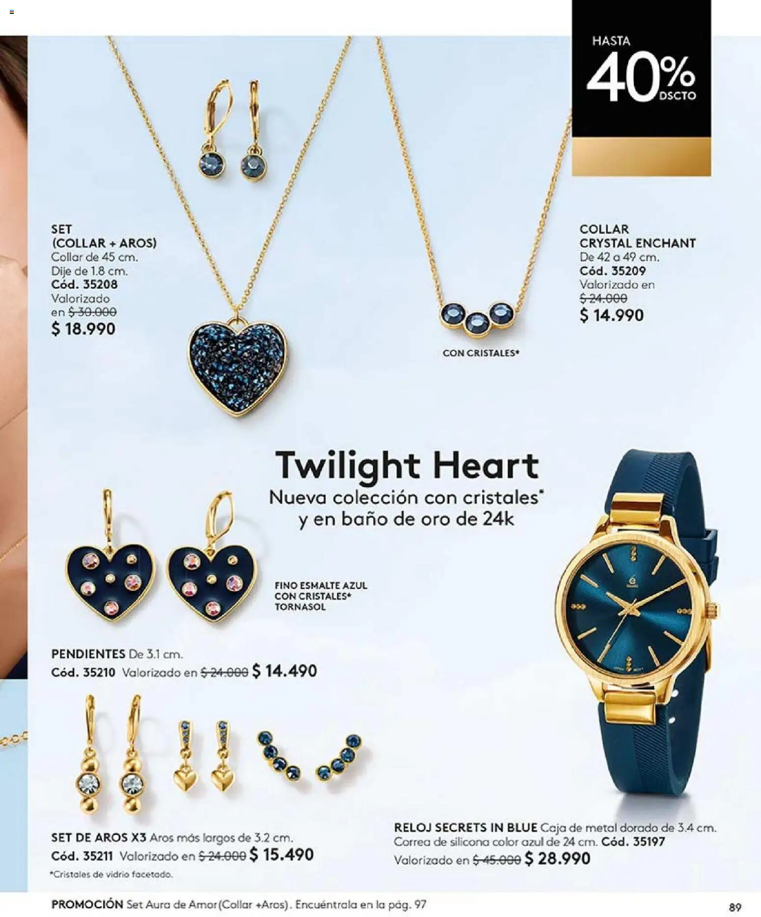 Catálogo Ésika Campaña 1 │ válido desde el 01.01.2026 | Página: 89 | Productos: Caja, Baño, Dije, Reloj