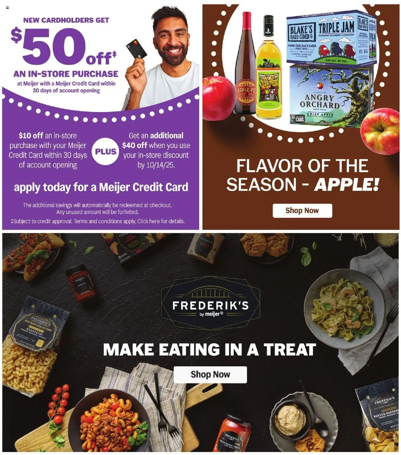 Meijer Weekly Ad - MI - valid from 01.10.2025 | Page: 35 | Products: Cider, Raspberry