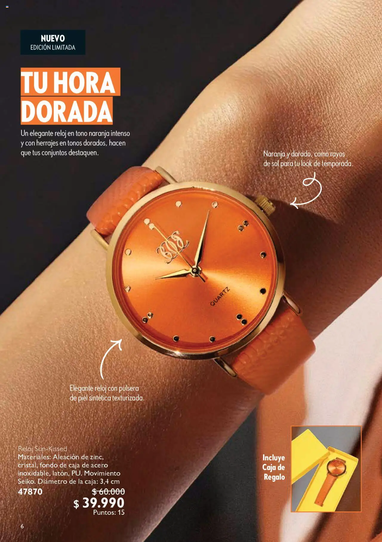 Oriflame - Catálogo │ válido desde el 13.09.2025 | Página: 6 | Productos: Caja, Pulsera, Reloj