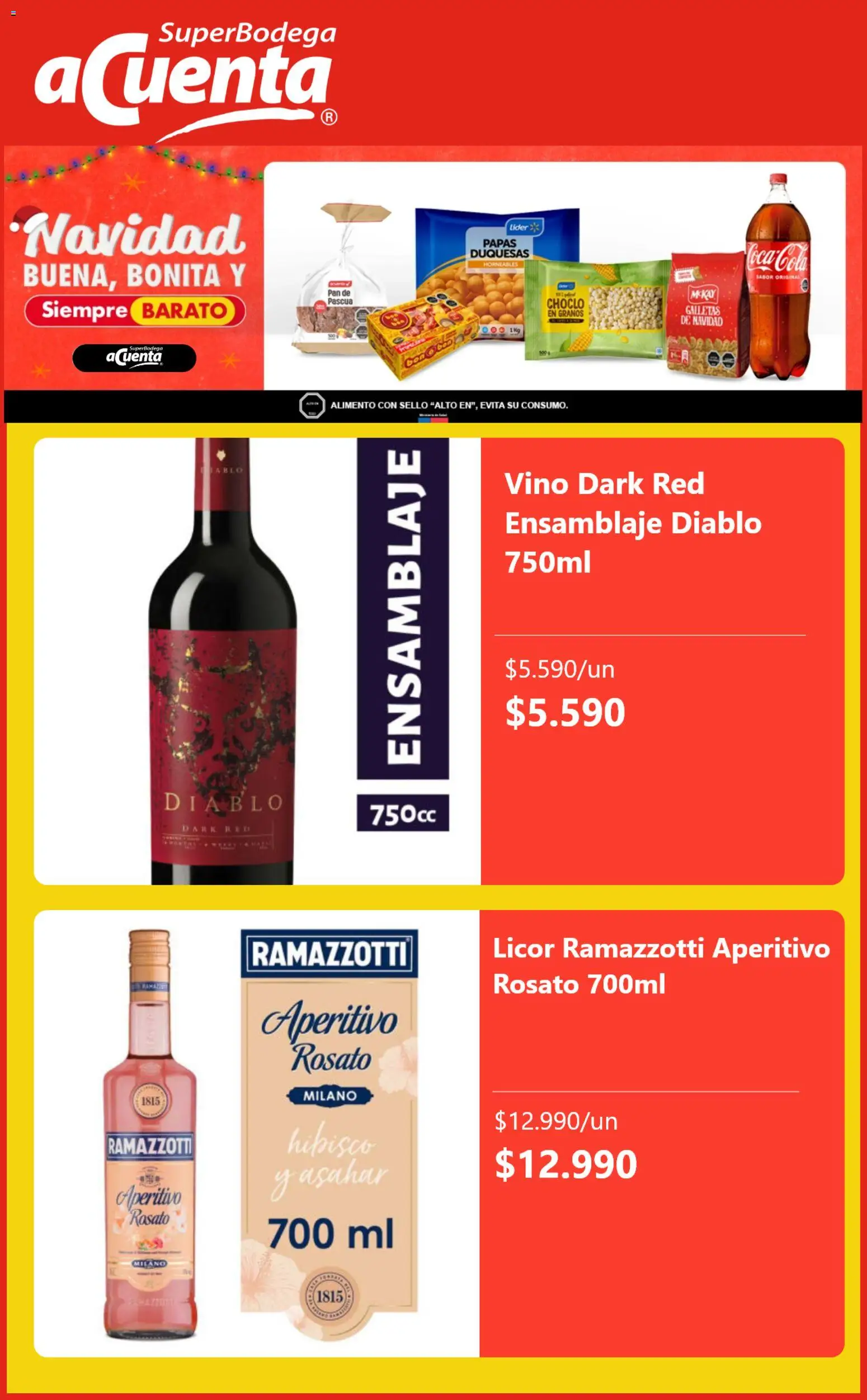 Super Bodega aCuenta ofertas  │ válido desde el 24.11.2025 | Página: 5 | Productos: Pan, Choclo, Vino, Galletas
