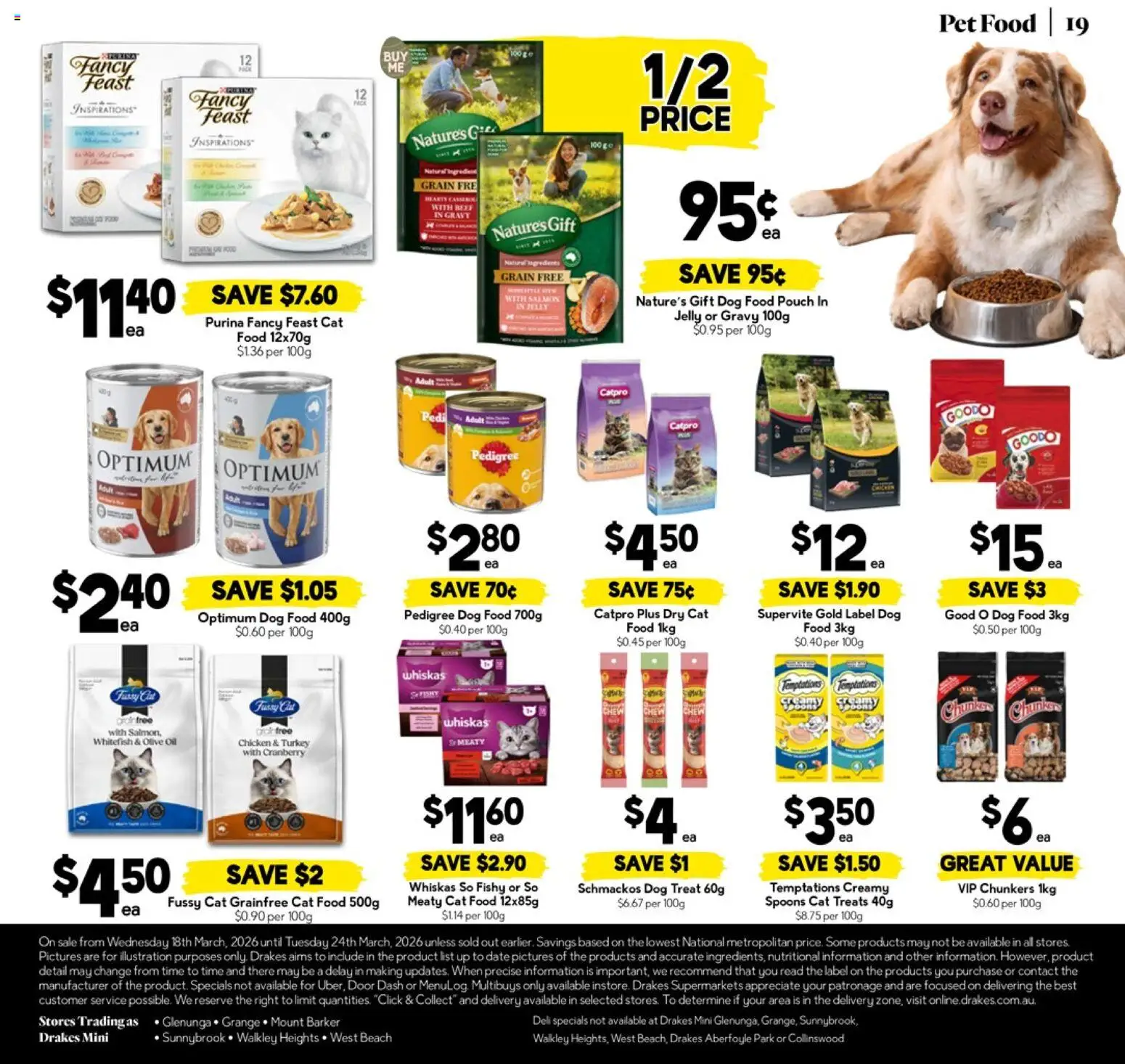 Drakes catalogue - valid from 18.03.2026 | Page: 19 | Products: Door, Oil, Cream, Salmon