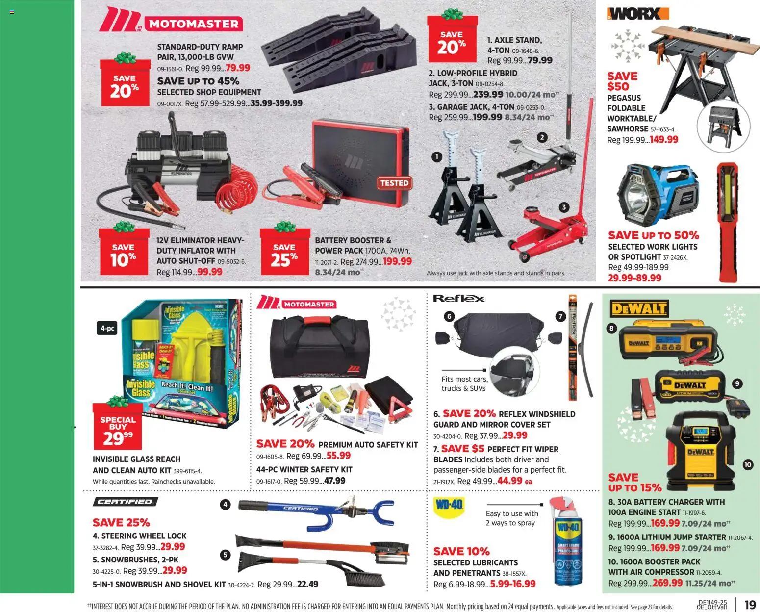 Canadian Tire flyer valid from 27.11.2025 | Page: 19 | Products: Battery, Mirror