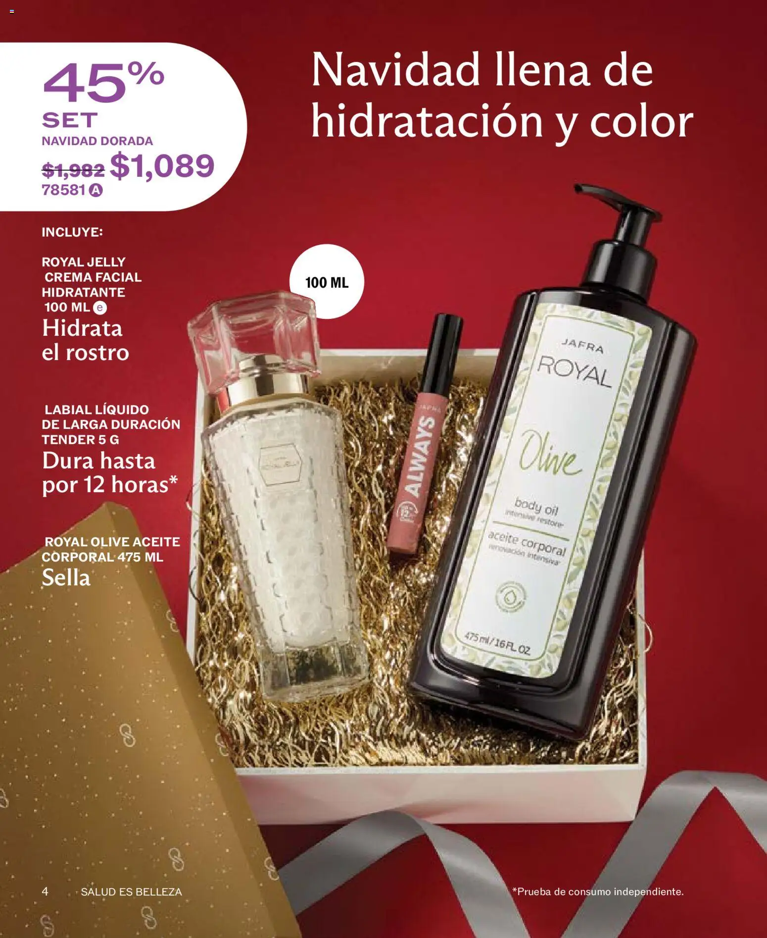 Nuevas ofertas de JAFRA válidas en toda la República Mexicana desde el 01.12.2025. ¡Encuentra las mejores ofertas en JAFRA catálogo! | Página: 4