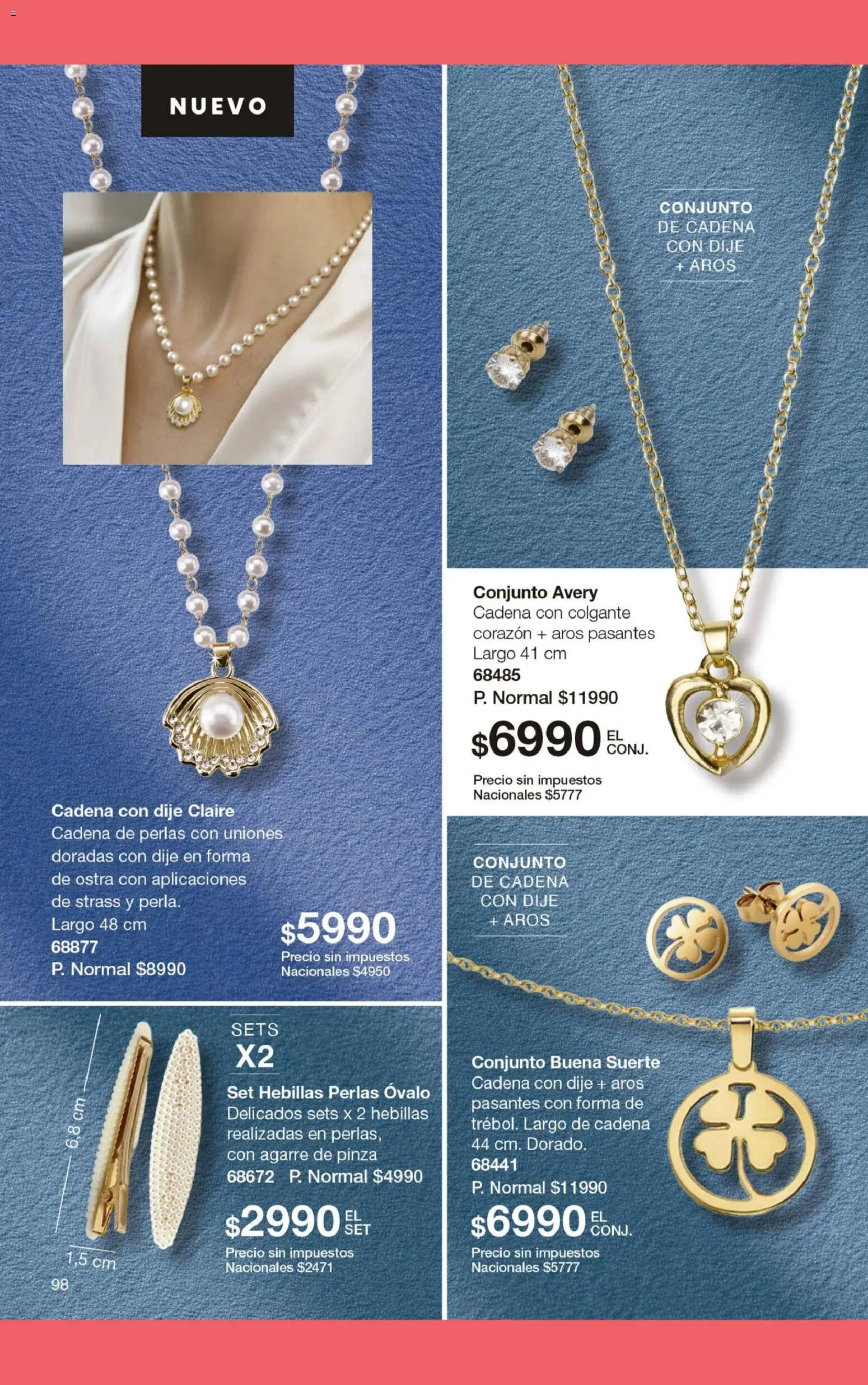 Gigot - CAMPAÑA 05 │ válido desde el 28.02.2026 | Página: 104 | Productos: Hebillas, Aros, Dije, Pinza