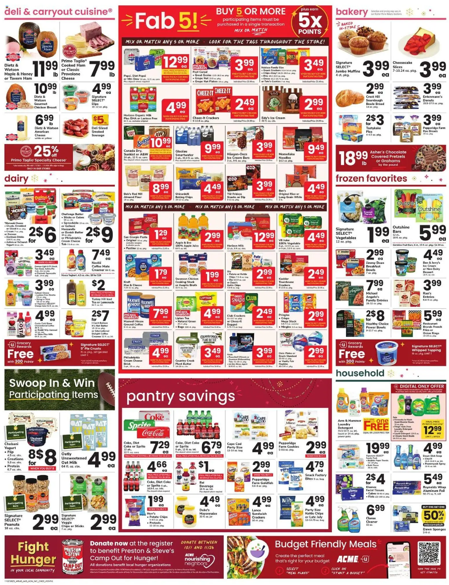 Acme Weekly Ad - valid from 07.11.2025 | Page: 2 | Products: Cheese, Juice, Detergent, Cheesecake