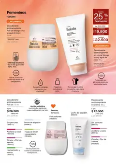 Natura - Catálogo C17/2025 -  Vista previa de la revista de la tienda Natura valido desde el 13.11.2025 | Página: 137 | Productos: Agua, Fragancia, Desodorante, Leche