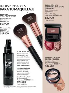 Avon catálogo - Campaña C17/2025 -  Vista previa de la revista de la tienda Avon valido desde el 01.12.2025 | Página: 53 | Productos: Fijador, Iluminador, Rubor, Polvo