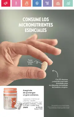Nuevas ofertas de Oriflame válidas en toda la República Mexicana desde el 12.07.2025. ¡Encuentra las mejores ofertas en Oriflame campaña 10 2025! | Página: 104 | Productos: Vitaminas, Polvo, Tableta