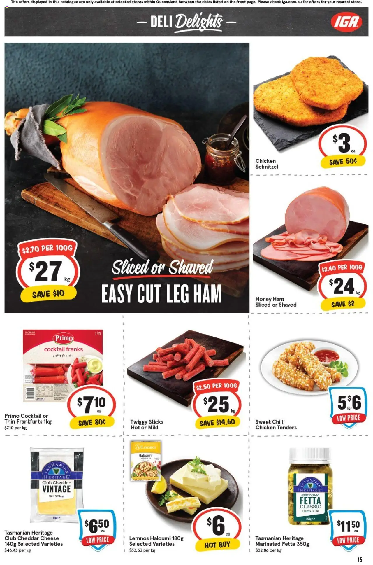 IGA catalogue - valid from 17.09.2025 | Page: 18 | Products: Oil, Ham, Honey, Chilli