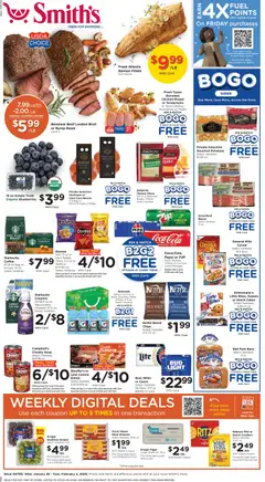 Preview of Smith's weekly ads valid from 28.01.2026