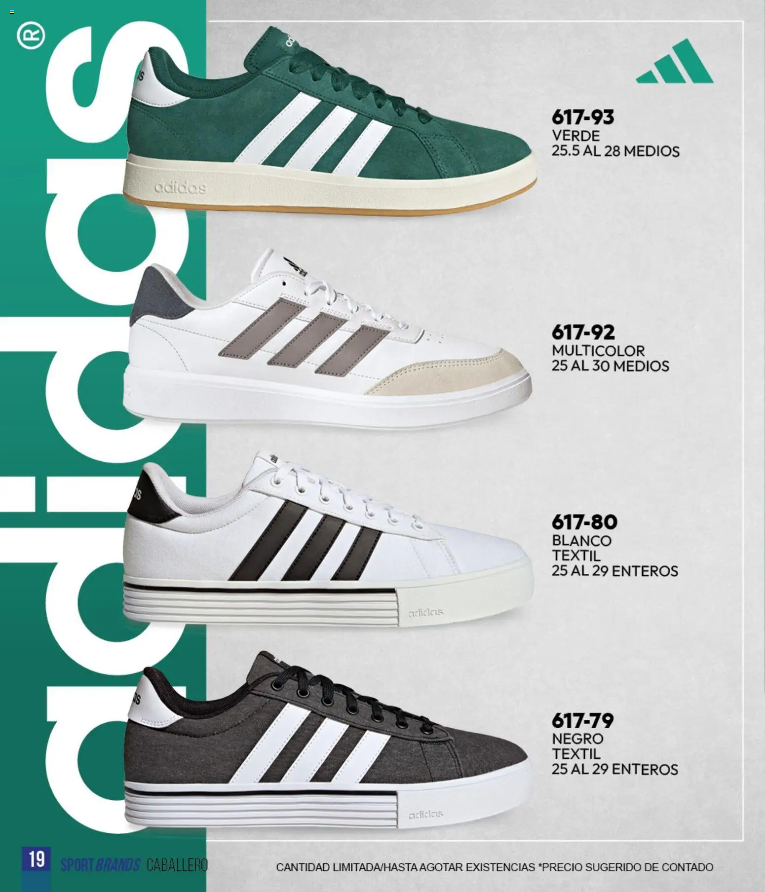 Nuevas ofertas de Cklass válidas en toda la República Mexicana desde el 05.03.2026. ¡Encuentra las mejores ofertas en Cklass catálogo Sportbrands Verano Caballero! | Página: 20