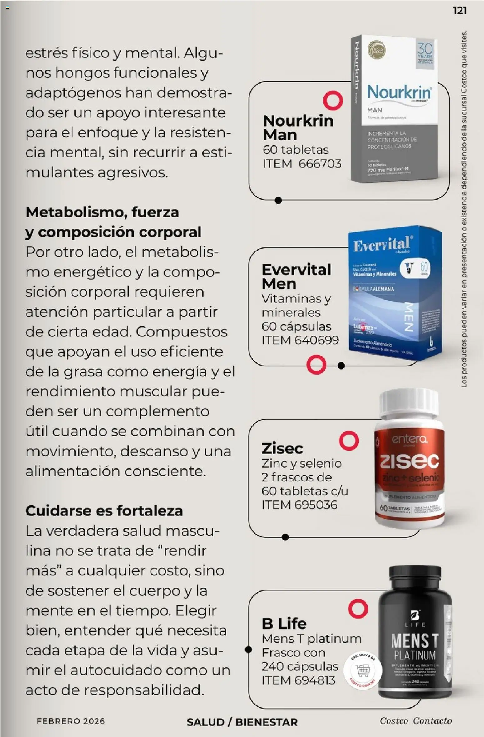 Nuevas ofertas de Costco válidas en toda la República Mexicana desde el 01.02.2026. ¡Encuentra las mejores ofertas en Costco Revista Febrero ! | Página: 121