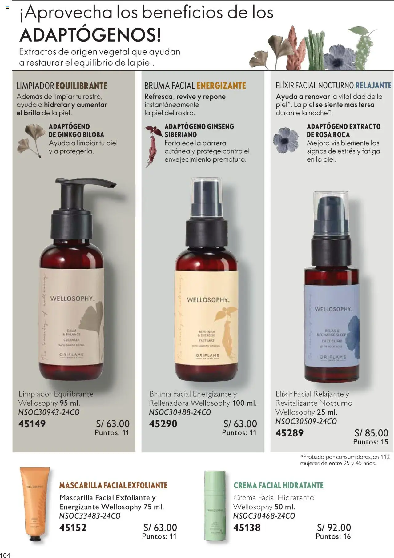 Catálogo Oriflame válido desde 04.10.2025 | Página: 104 | Productos: Exfoliante, Crema