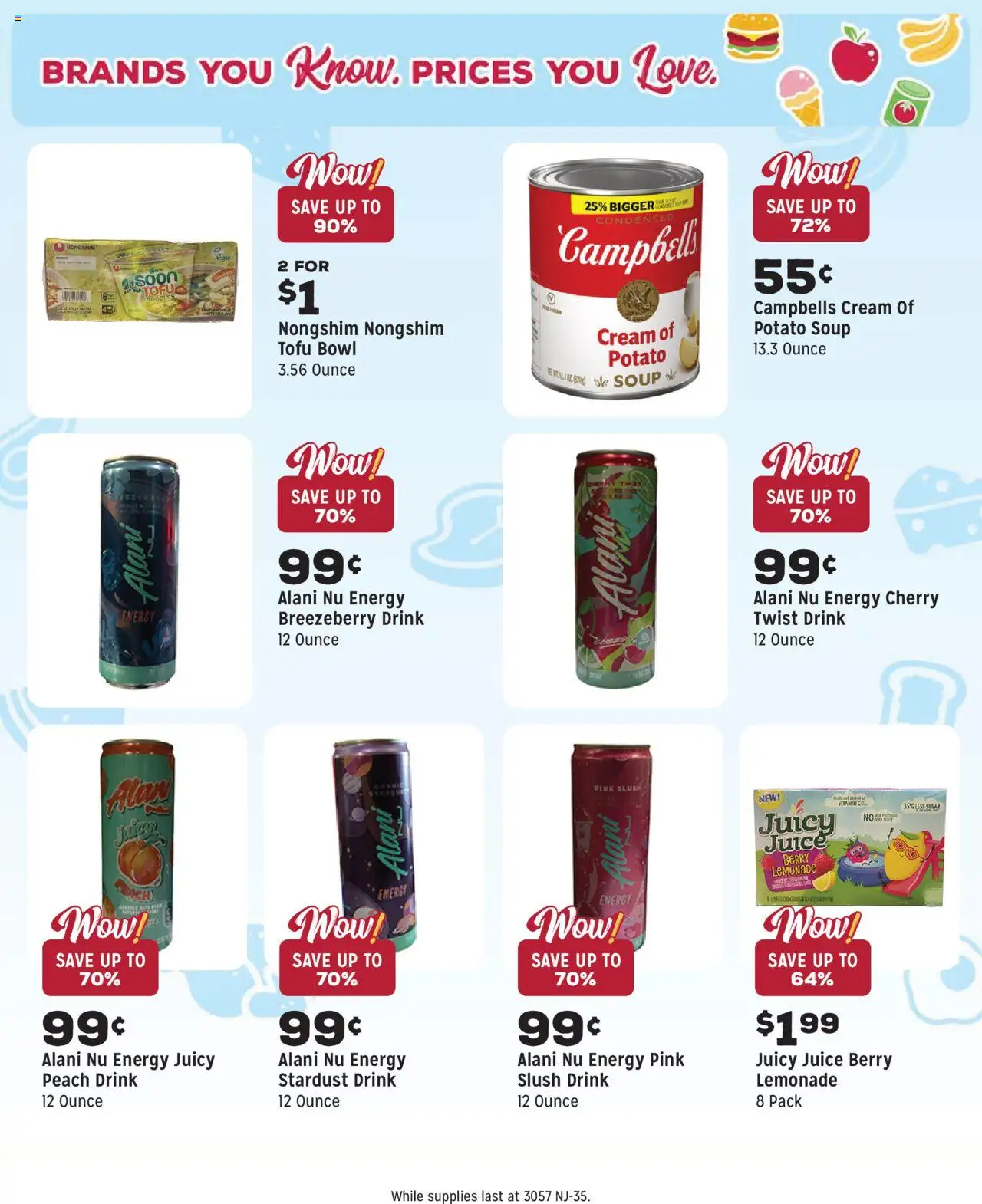 Grocery Outlet Weekly Ad - NJ - valid from 17.09.2025 | Page: 4 | Products: Juice, Cream, Peach