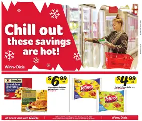 Preview of Winn Dixie weekly ads valid from 14.01.2026