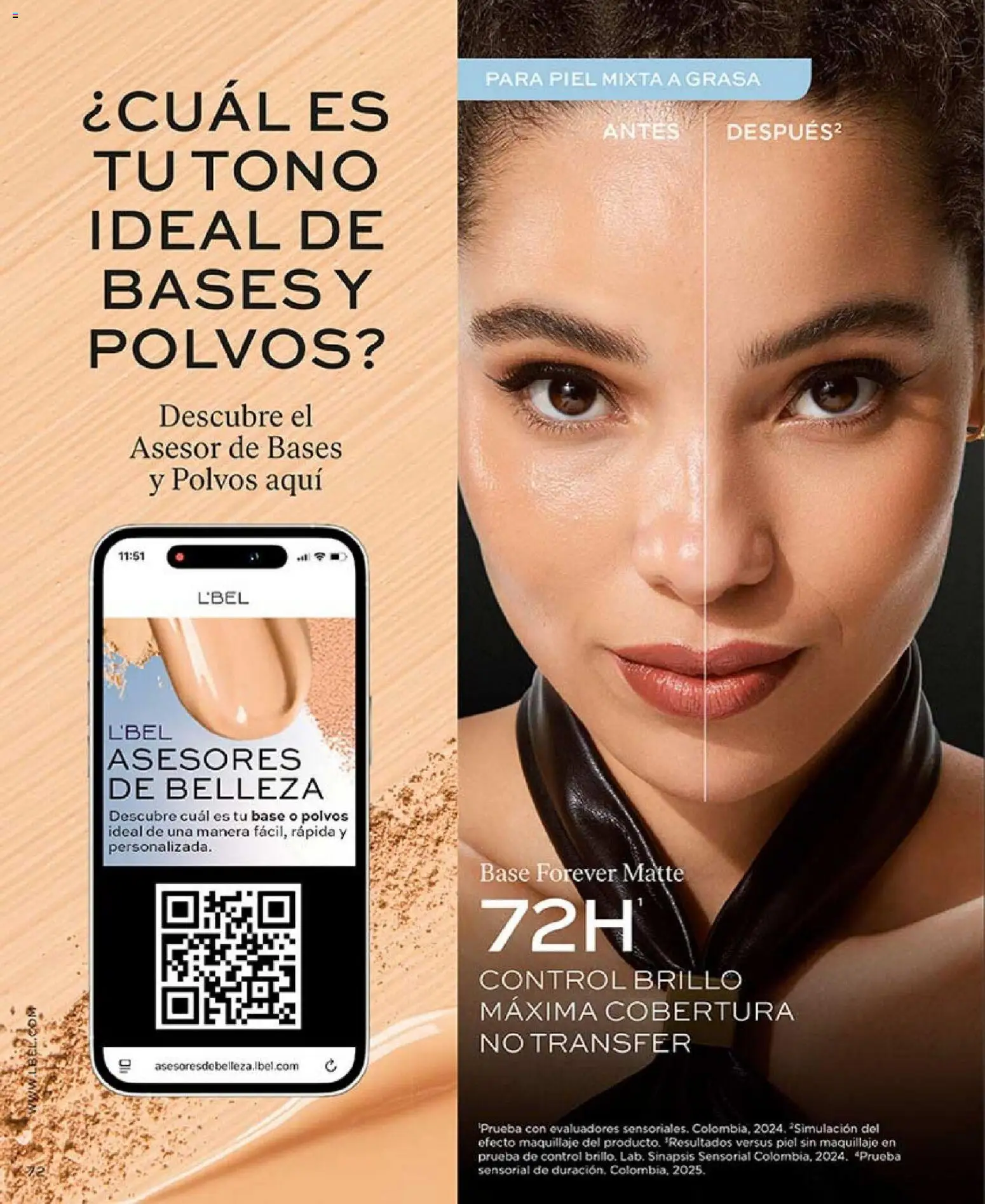 L'Bel revista - valida desde el 01.02.2026 | Página: 72 | Productos: Brillo, Maquillaje