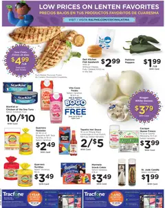 Preview of Ralphs weekly ads valid from 18.03.2026 | Page: 13 | Products: Peppers, Fish, Strawberries, Sauce