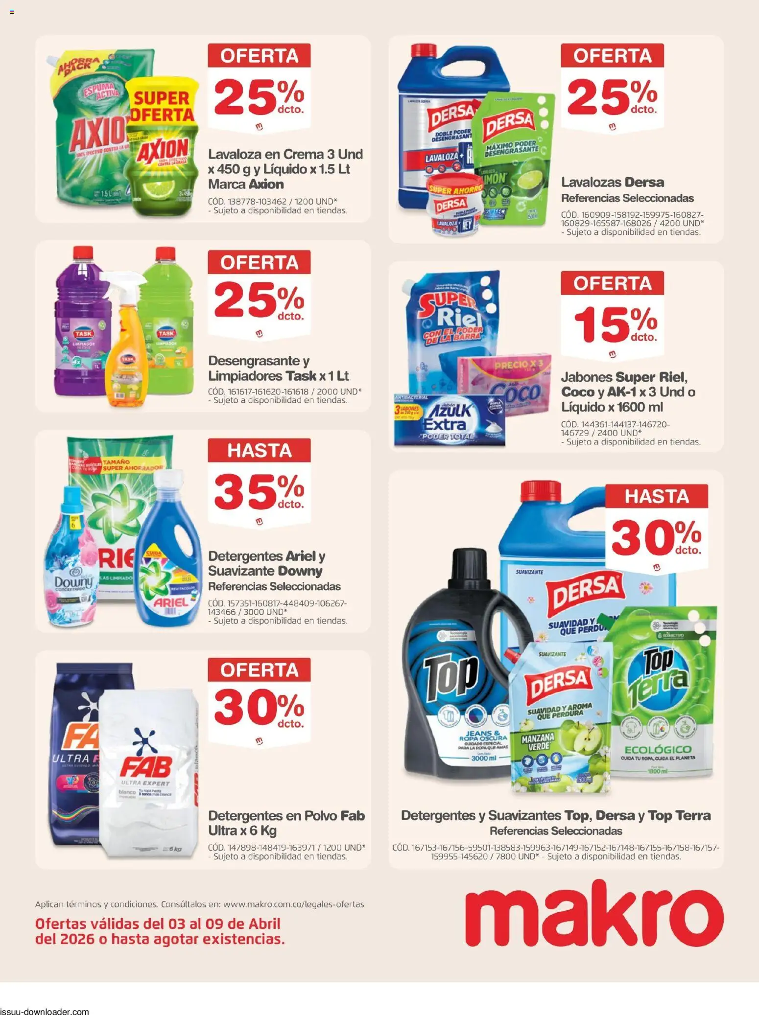 Makro revista - valida desde el 03.04.2026 | Página: 21