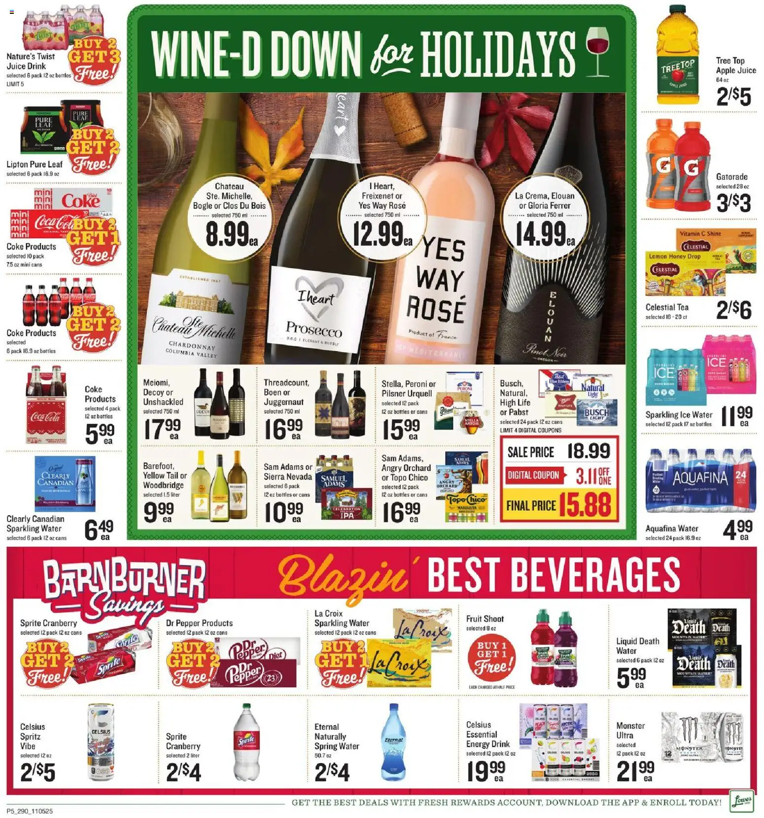 Lowes Foods Weekly Ad - SC - valid from 05.11.2025 | Page: 7 | Products: Vitamin, Tea, Pepper, Lemon