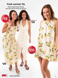 Preview of Kmart - Summer Refresh - valid from 04.12.2025 | Page: 3 | Products: Denim, Dress