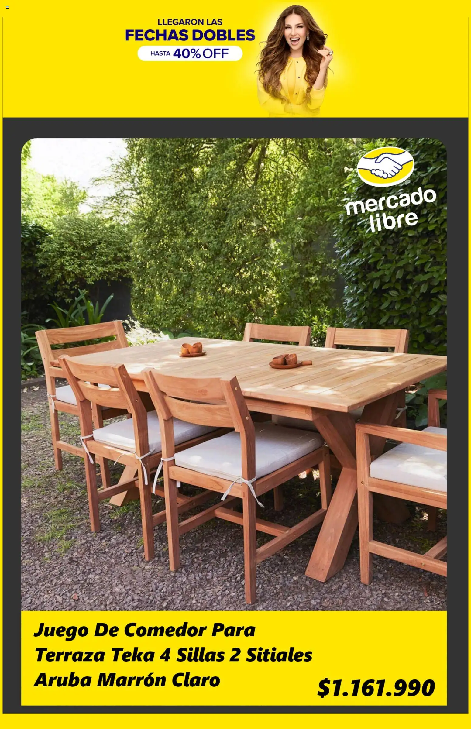 Mercado Libre ofertas  │ válido desde el 23.01.2026 | Página: 4 | Productos: Juego de comedor