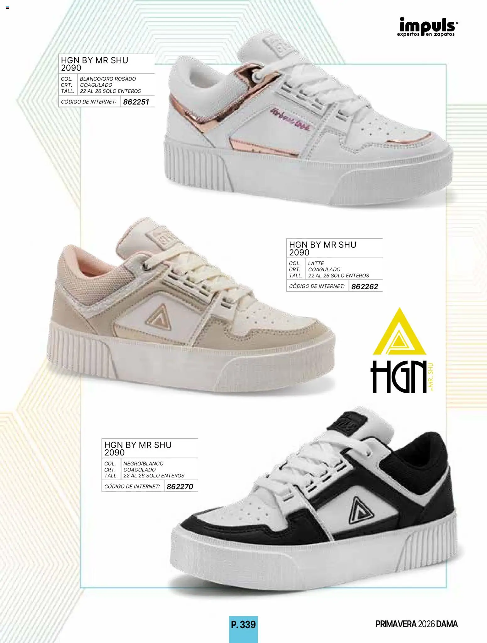 Nuevas ofertas de Impuls válidas en toda la República Mexicana desde el 01.01.2026. ¡Encuentra las mejores ofertas en Impuls catálogo Primavera! | Página: 341 | Productos: Zapatos