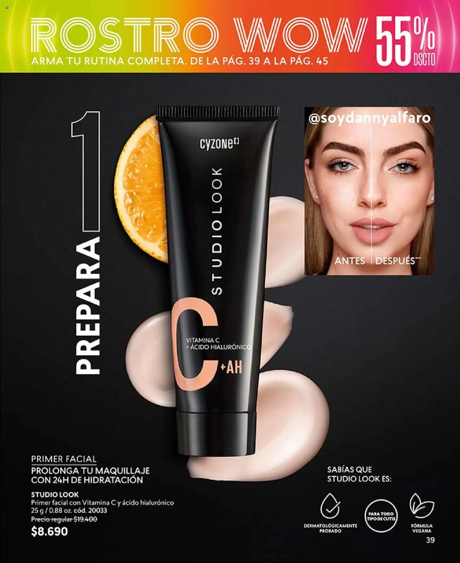 Catálogo CyZone Campaña 5 │ válido desde el 01.03.2026 | Página: 39 | Productos: Maquillaje