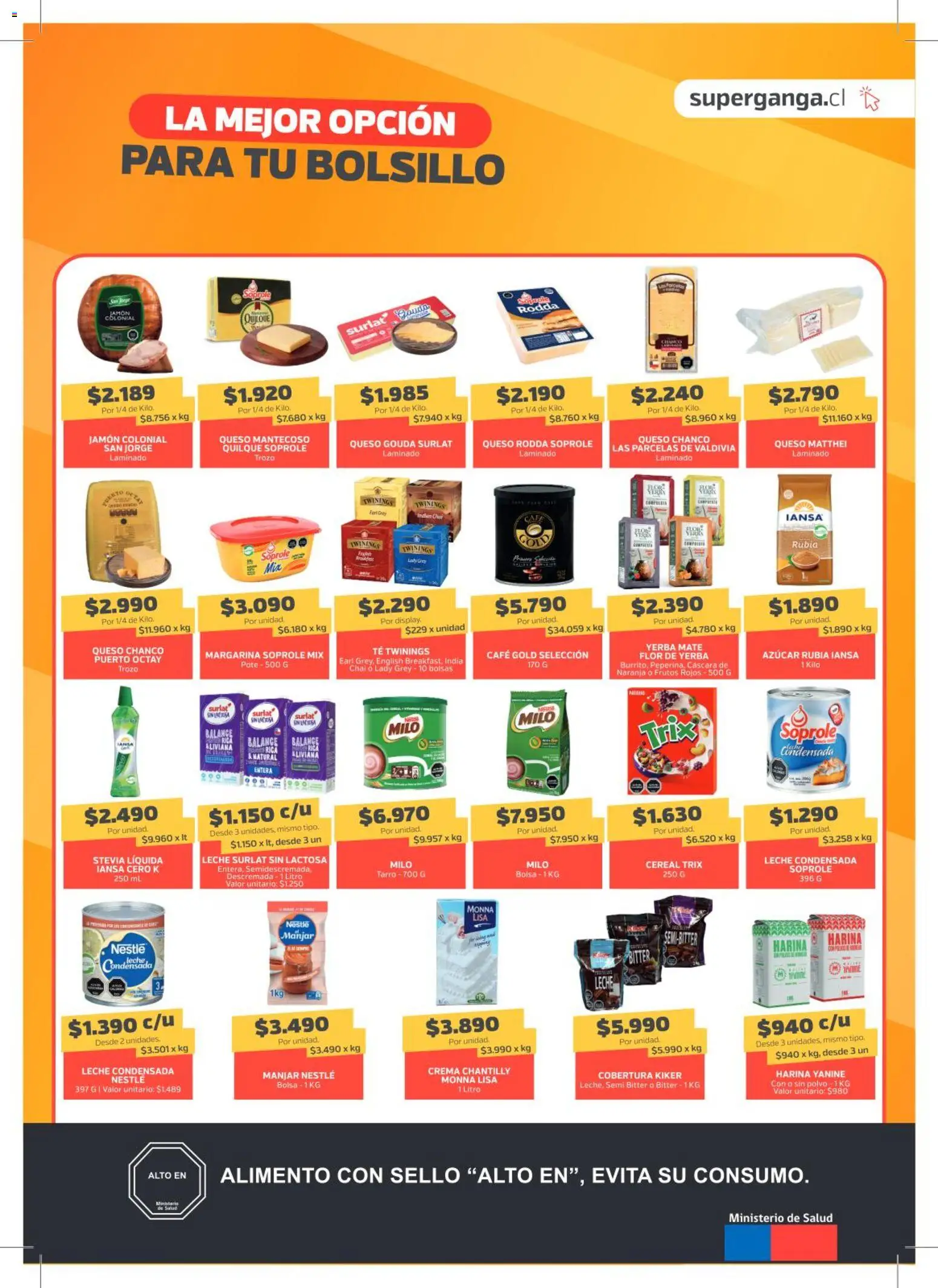 Super Ganga ofertas  │ válido desde el 17.02.2026 | Página: 5 | Productos: Café, Jamón, Harina, Yerba