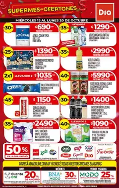 Vista previa Supermercado DIA Ofertas válido desde el 15.10.2025