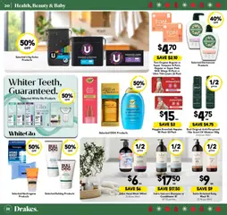 Preview of Drakes Catalogue SA - valid from 26.11.2025 | Page: 21 | Products: Shampoo, Oil, Antiperspirant, Face wash
