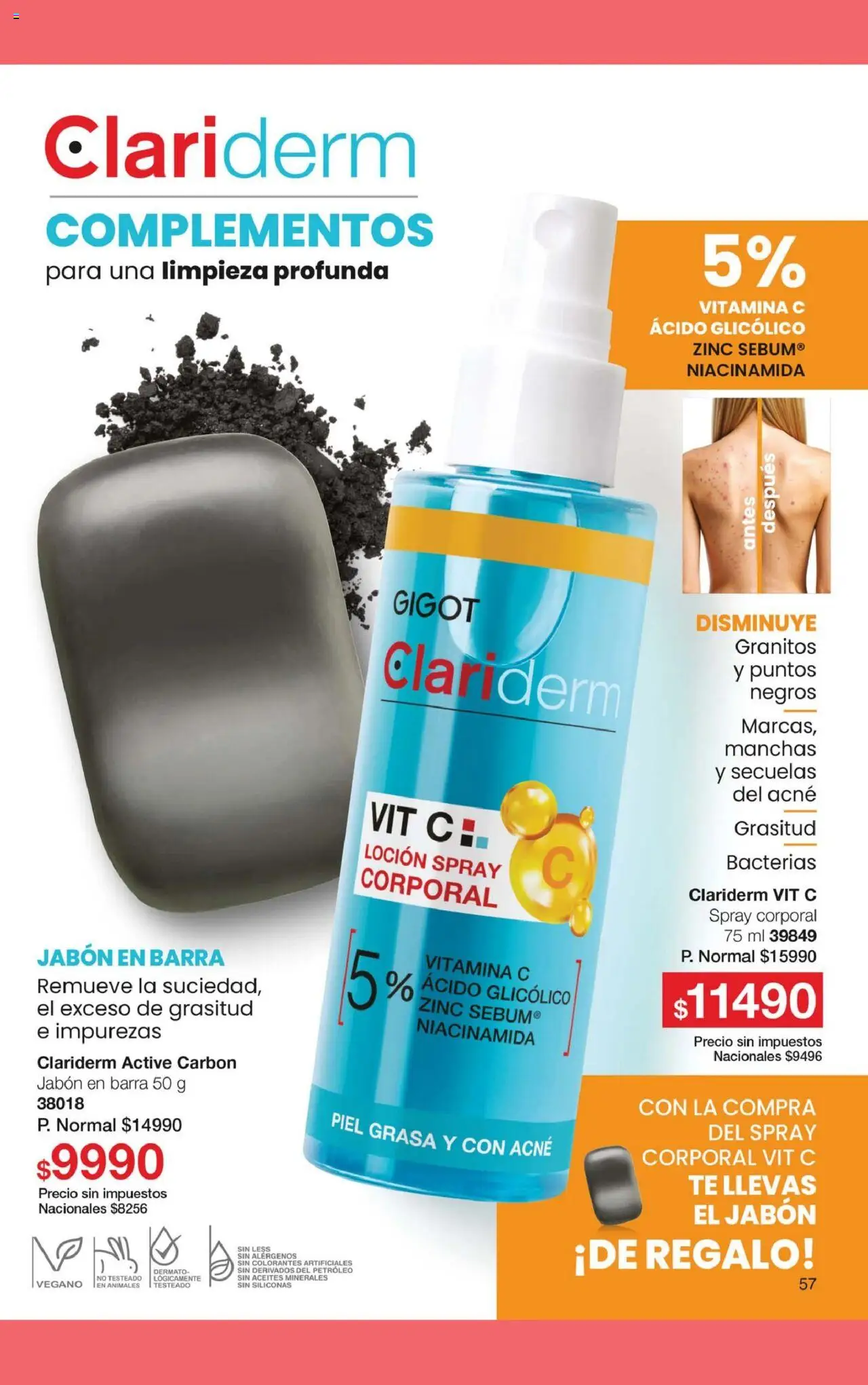 Gigot catálogo │ válido desde el 01.11.2025 | Página: 63 | Productos: Jabón, Loción, Petróleo, Té