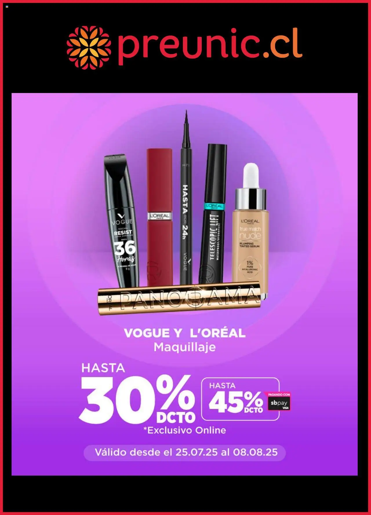 Preunic ofertas  │ válido desde el 31.07.2025 | Página: 5 | Productos: Maquillaje, Serum