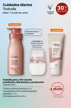 Vista previa Natura Catálogo Ciclo 4/2026 válido desde el 01.04.2026 | Página: 33 | Productos: Crema para el cuerpo, Desodorante, Antitranspirante, Radiante