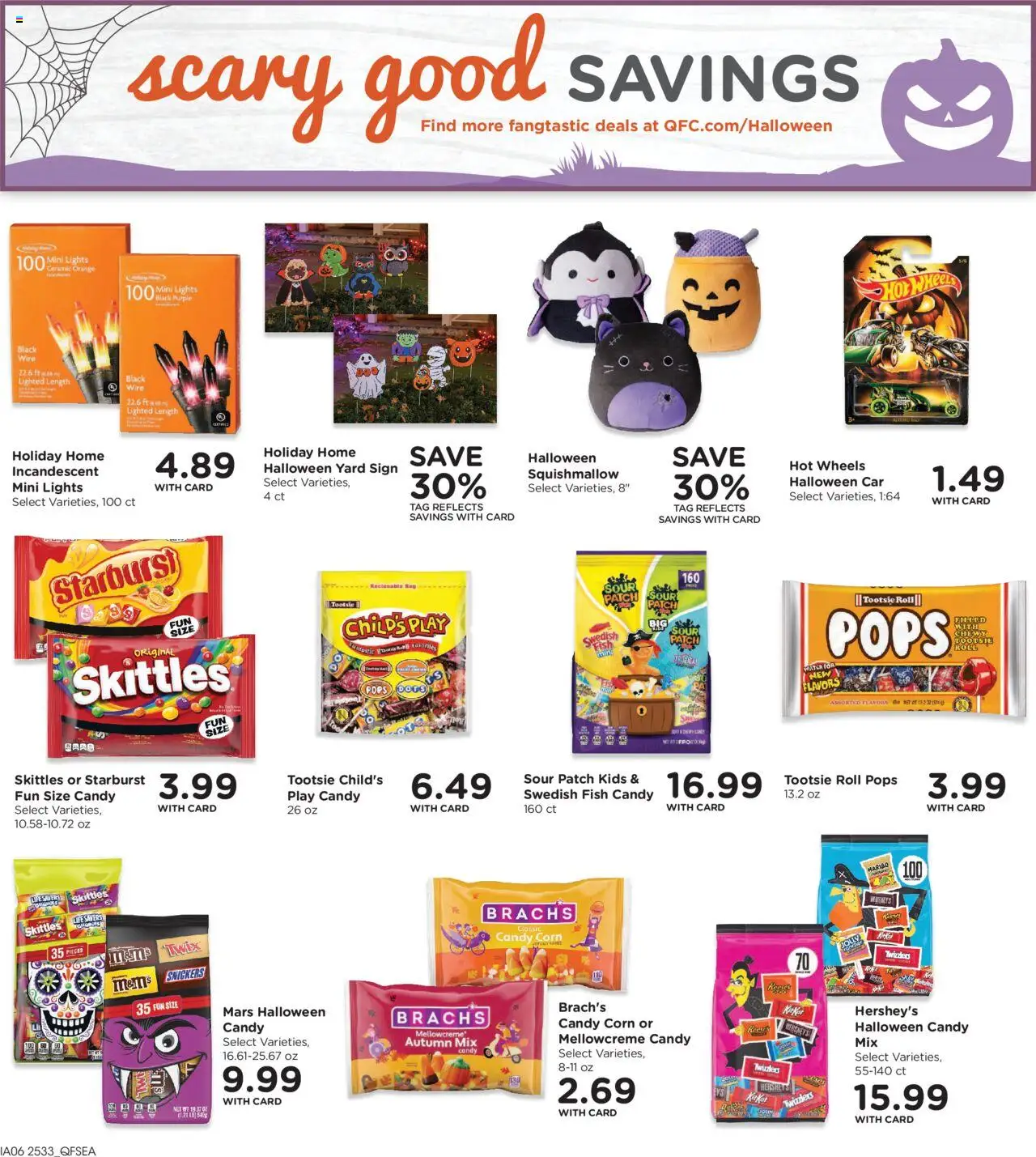 QFC Weekly Ad - valid from 17.09.2025 | Page: 13 | Products: Corn, Wire, Fish, Watch